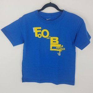 Nike Football boys short sleeve t-shirt size Md